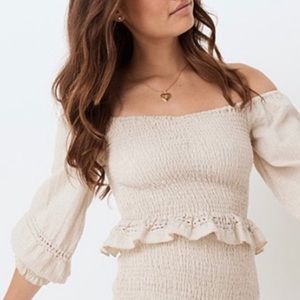 Spell lols ruched top XL